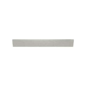 31 in. Cultured Marble Backsplash in Silver Stream