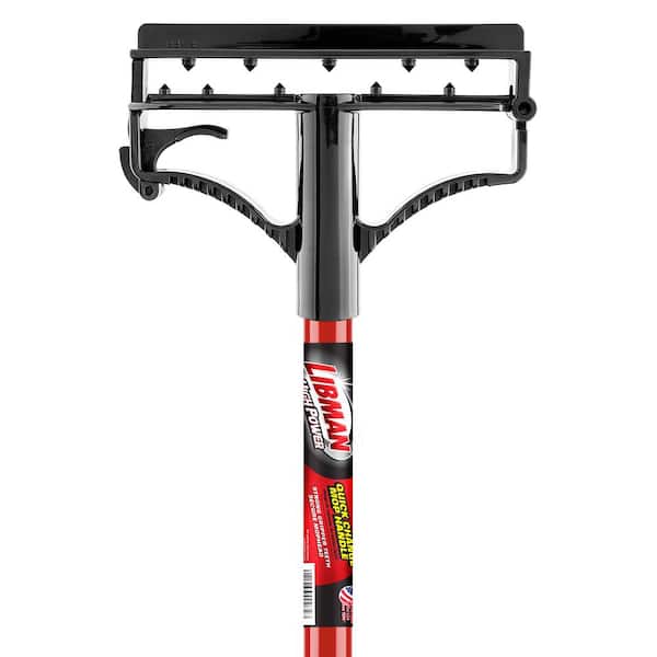 Libman 60 in. High Power Quick Change Steel Mop Handle and Resin