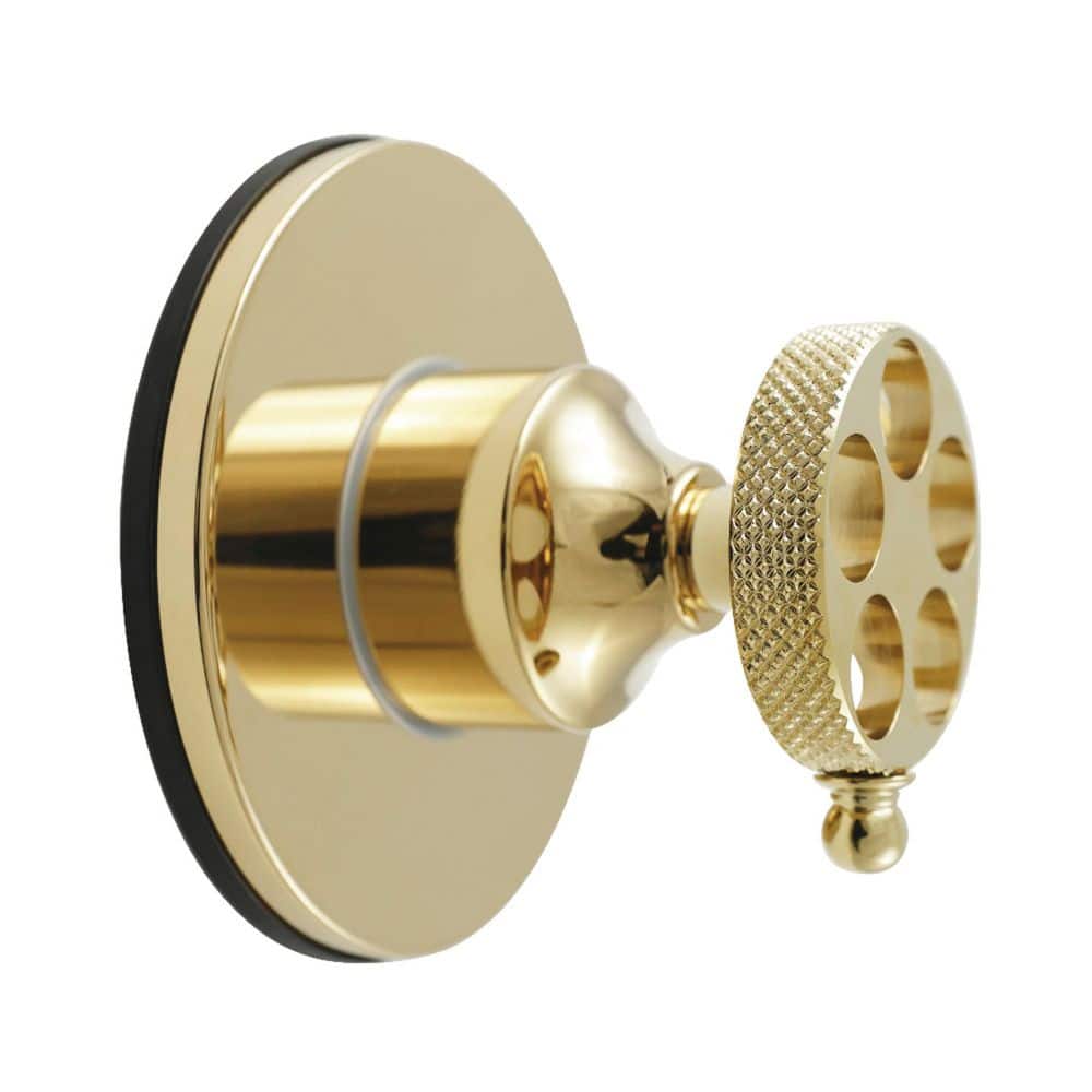 Webb 1/2 in. Single-Handle 1-Hole Wall Mount 3-Way Diverter Valve with Trim Kit in Polished Brass price history on PriceWatchPro