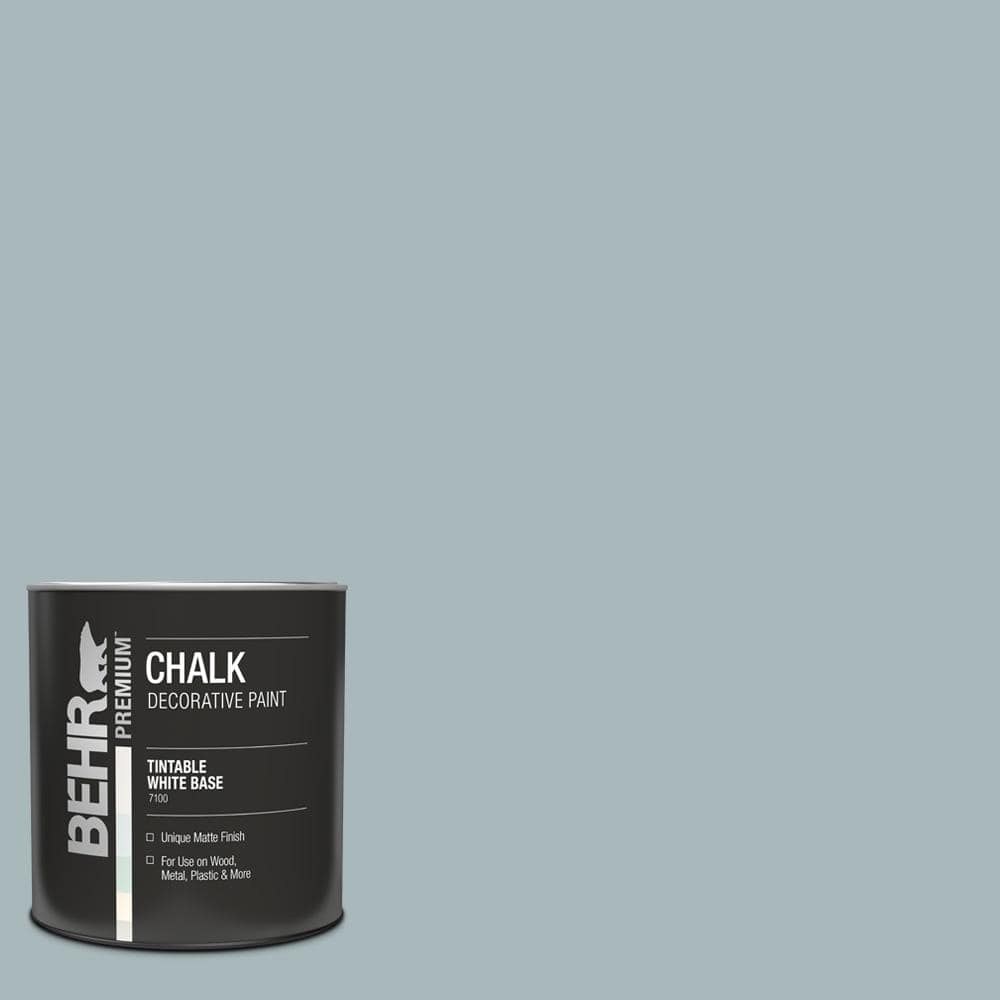 1 qt. #N470-3 Half Sea Fog Interior Chalk Finish Paint
