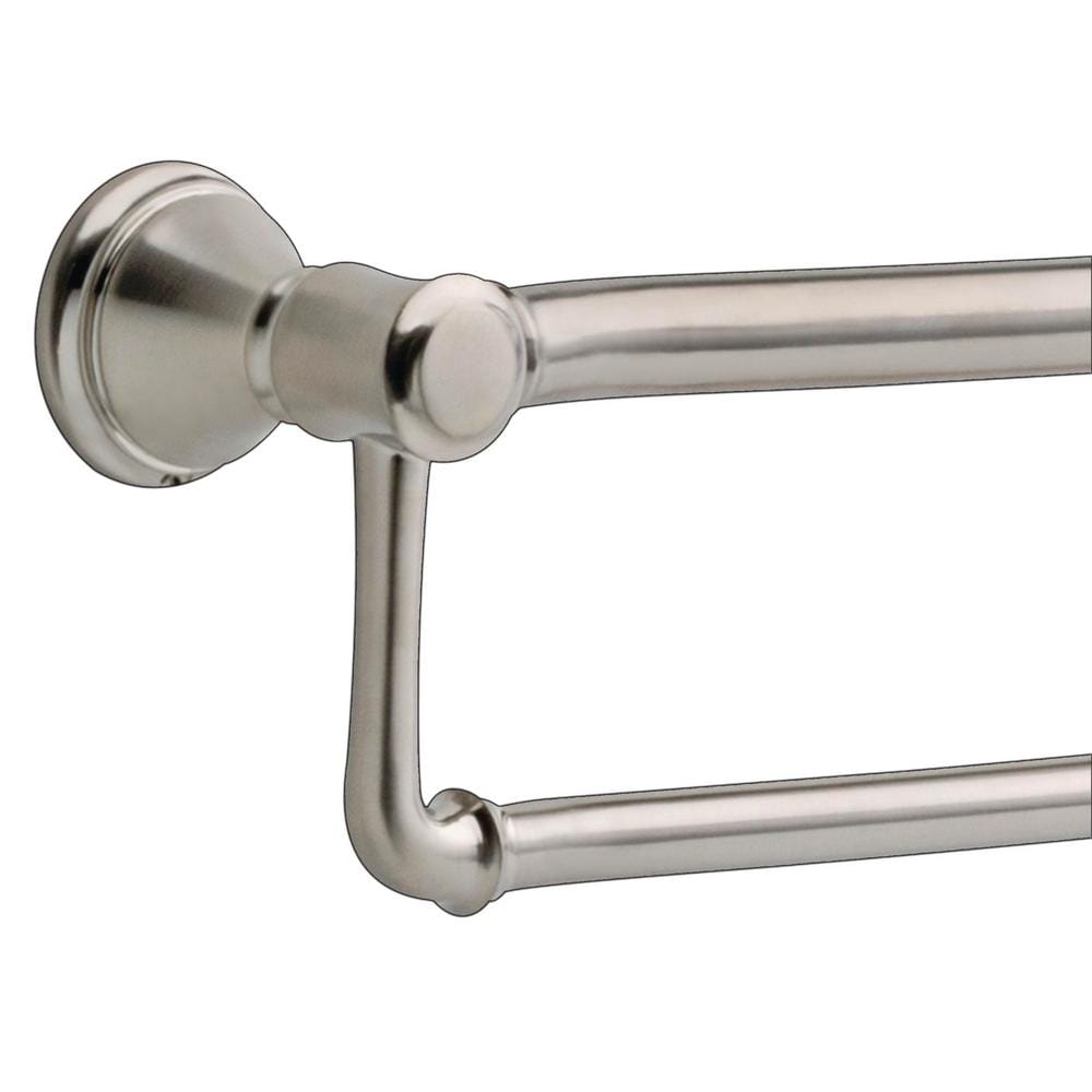Brilliance Stainless Steel Wall Mounted Double Towel Bar