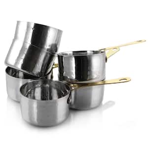 Lannister 0.4 qt. Stainless Steel Sauce Pan 6-Pack