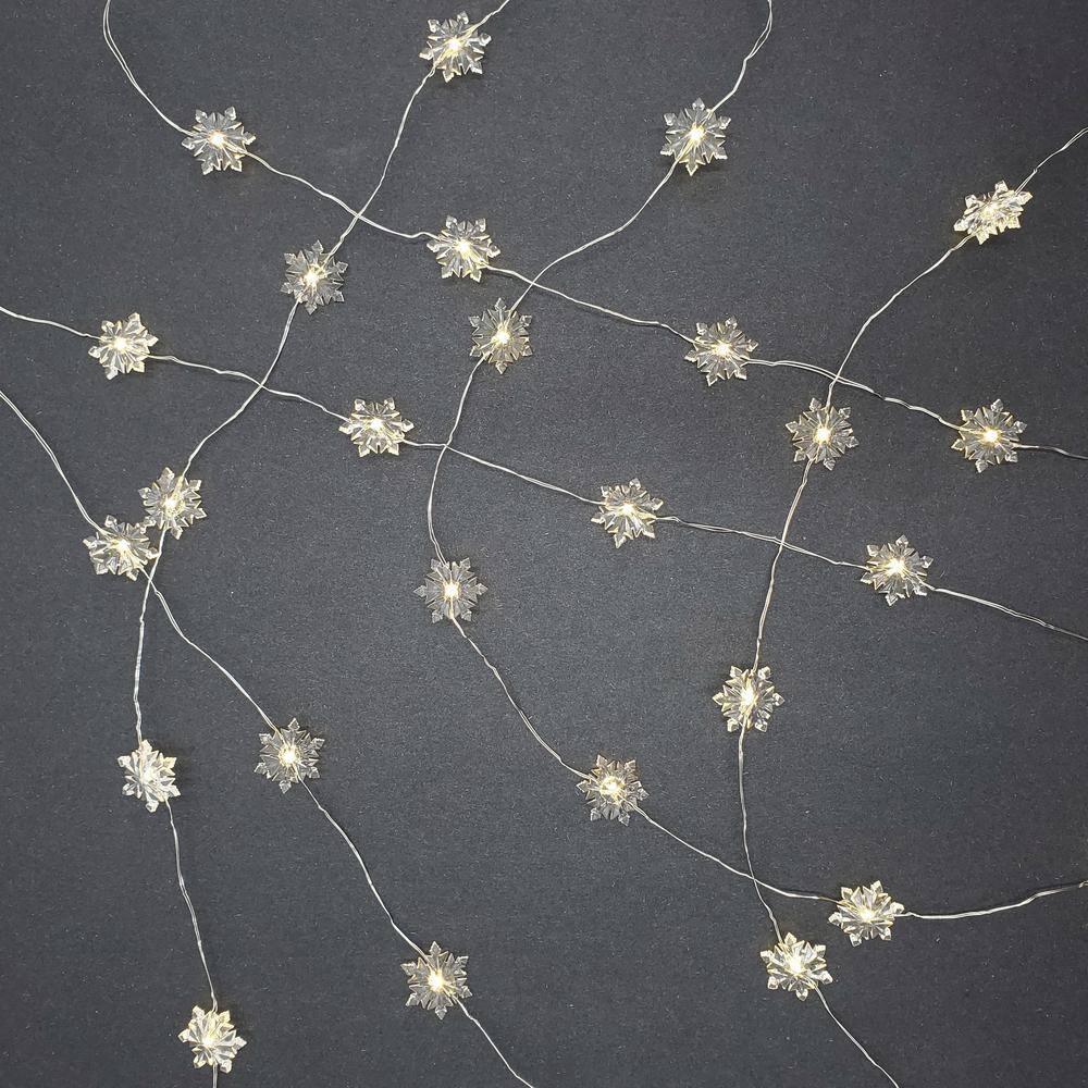 Battery Operated Cool White LED Mini Fairy String Lights