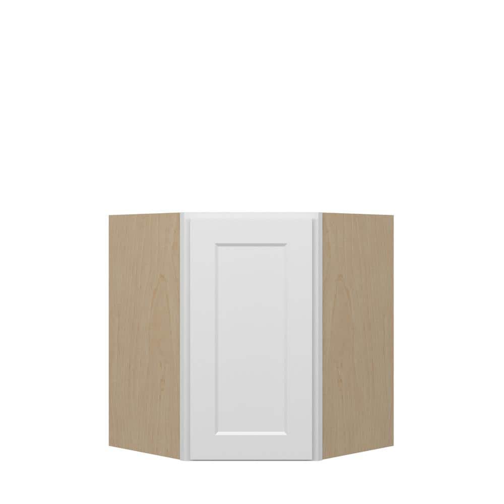 Norfolk Shaker 27 in. W x 30 in. H x 15 in. D in Painted White Plywood Asse