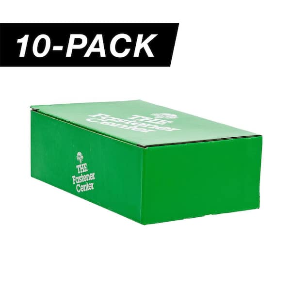 10-Pack 1/4 in. x 6 in. Phillips Drive Flat Head Tapper Concrete Screw (1000-Piece)