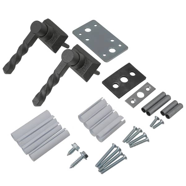 Clopay Decorative Twisted L Dummy Lock Set for Overhead Garage Doors