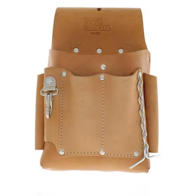ideal leather tool tote
