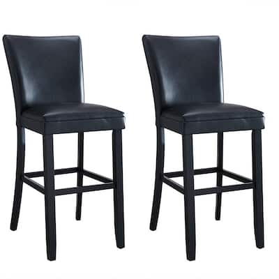 Utopia 4niture Wormy 45 75 In Gray, Cute Black Bar Stools Set Of 2