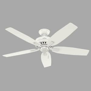 Newsome 52 in. Indoor Fresh White Ceiling Fan