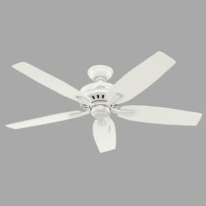 Newsome 52 in. Indoor Fresh White Ceiling Fan For Bedrooms