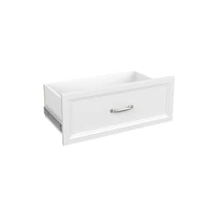 Style+ 10 in. x 25 in. White Traditional Drawer Kit for 25 in. W Style+ Tower