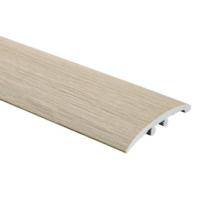 French Oak Atherton 0.275 in. Thickness x 1.85 in. Width x 94.48 in. Length Vinyl 3 in 1 Molding