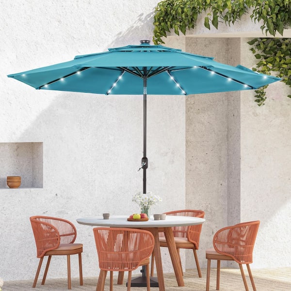 11 foot offset patio umbrella cover Treasure Garden ® ft Octagonal Outdoor (High-Perform or market patio umbrellas warranty-lifetime-manufacturer-warranty Kansas City Chiefs Riddell Color:Purple Shifted/Orange
