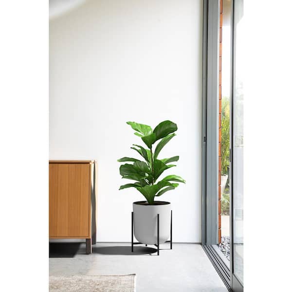 Veradek Mason Series Raised Kona Planter with Stand - 15 inch - White