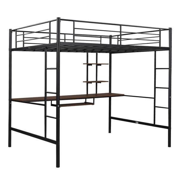 loft bed frame full