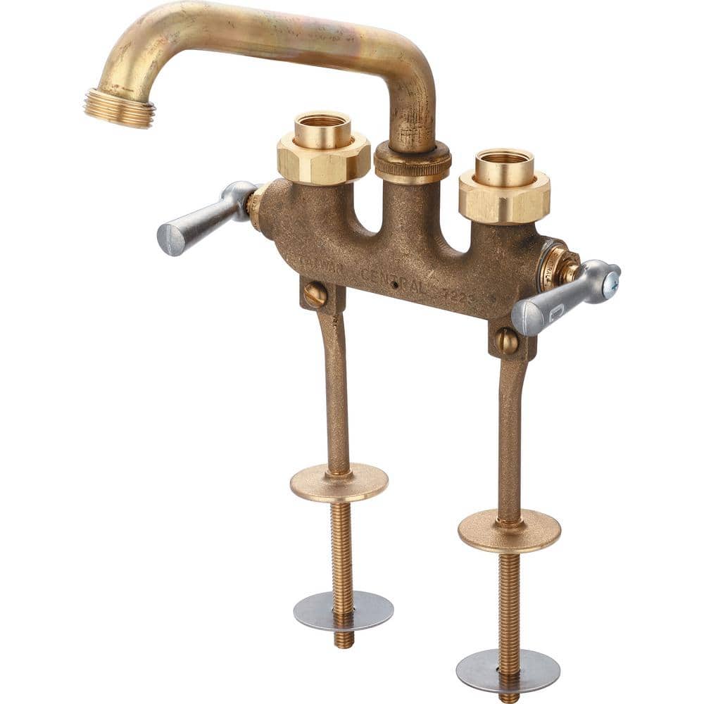 Central Brass SingleHandle Centerset Laundry Utility Faucet in Rough