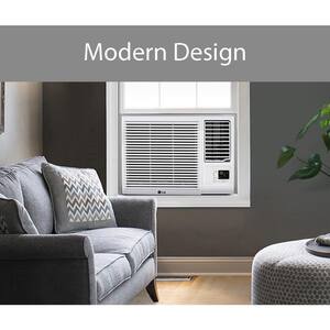 23,000 BTU 230-Volt Window Air Conditioner LW2416HR with Cool, Heat and Remote in White