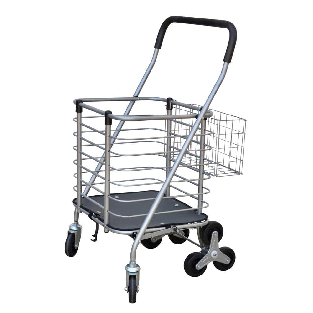 Mini shopping cart, supermarket trolley, mini supermarket trolley, durable  household kitchen office mini shopping cart