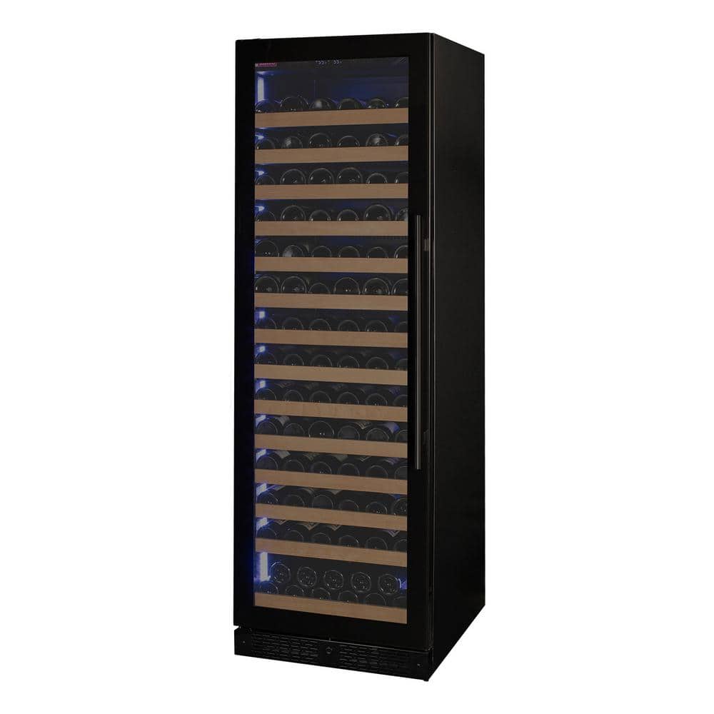Allavino Reserva Series 163 Bottle 71 in. Tall Single Zone Digital Wine  Cellar Cooling Unit in Black Glass with Left Hinge VSW16371S-1BGL - The  Home ...