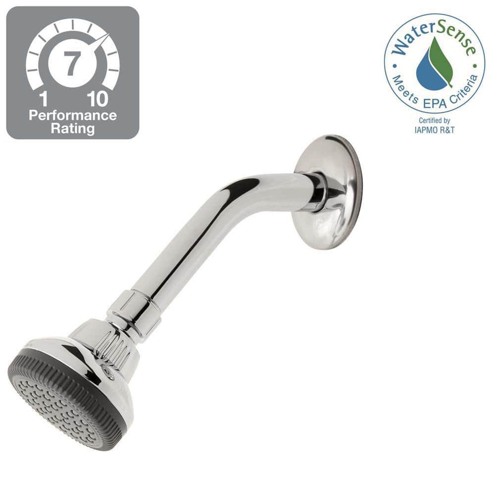 1-Spray 1.5 in. Showerhead in Chrome