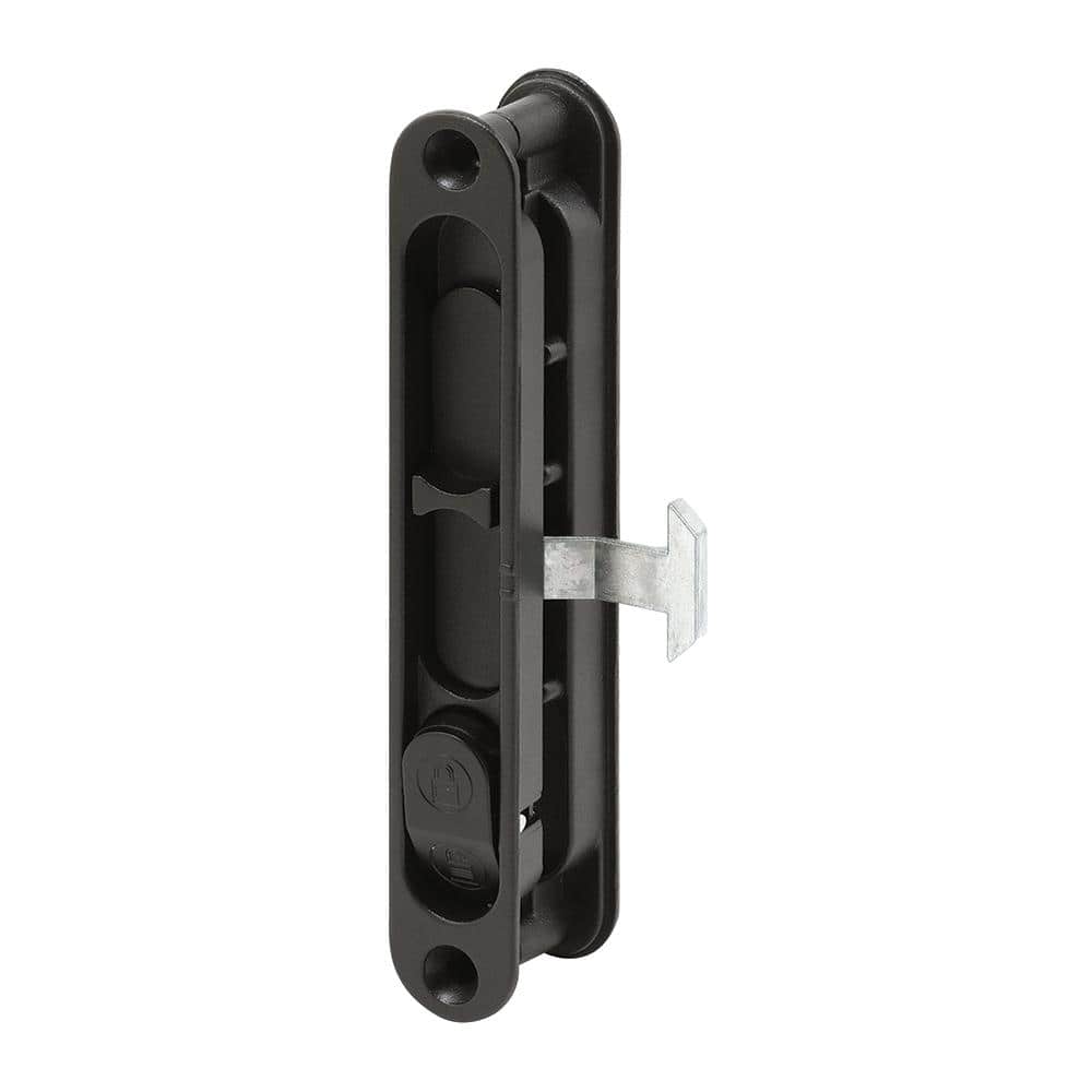 Prime-Line - Diecast Black Flush Sliding Screen Door Latch