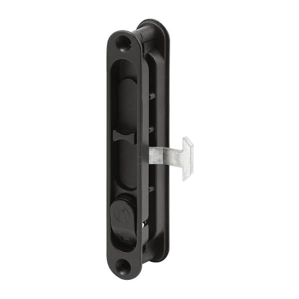 Diecast Black Flush Sliding Screen Door Latch