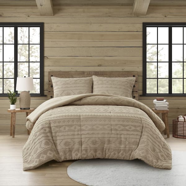 Woolrich Breckenridge Tan Twin/Twin XL Polyester Comforter Set