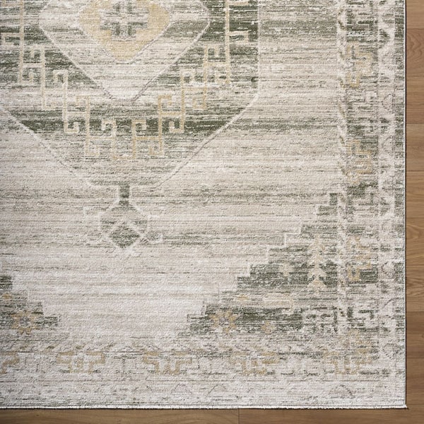 Fifth Avenue FIF-2307 8 ft. x 12 ft. Machine Woven Rug, Gray