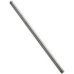 1/2 in. x 1 ft. Brass IPS Pipe Nipple, Polished Chrome