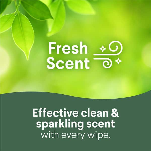 35-Count Fresh Scent Bleach Free Disinfecting Cleaning Wipes (6-Pack)