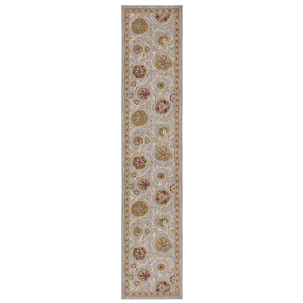 Karastan Rosedale Dove 2 ft. 5 in. x 12 ft. Runner