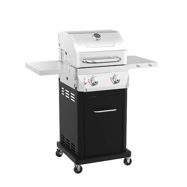 Nexgrill 2 Burner Propane Gas Grill in Black 720-0864RK - The Home