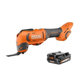 18V Cordless Oscillating Multi-Tool with 2.0 Ah Lithium-Ion Battery
