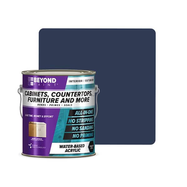 1 gal. Navy Cabinets, Countertops, Furniture and More Multi-Surface All-in-One Interior/Exterior Refinishing Paint