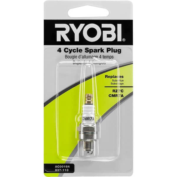 Ryobi 4-Cycle Spark Plug # AC00164A