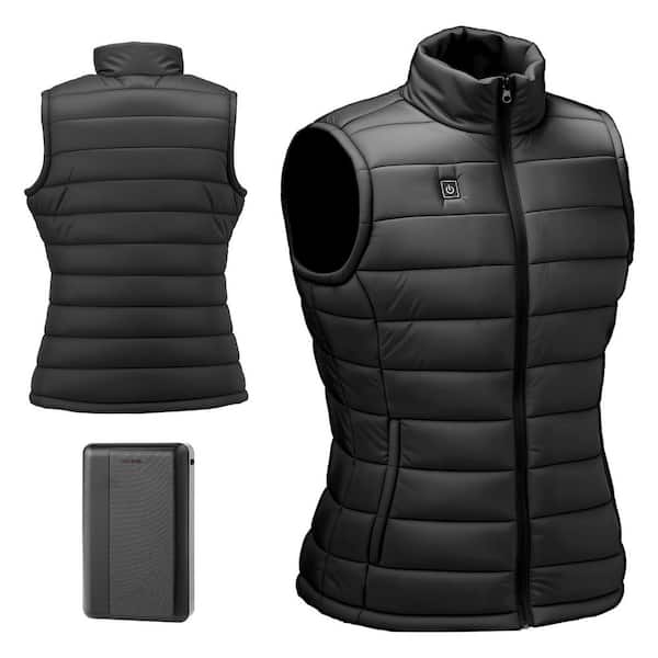 Heated Vest, Women Electric Heating Vest with 16000 mAh Battery Pack, 8 Heating Zones Lightweight Size L 2025 Update