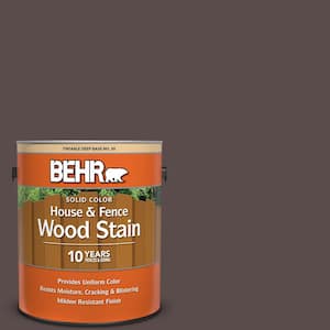 1 gal. #HDC-AC-07 Oak Creek Solid Color House and Fence Exterior Wood Stain