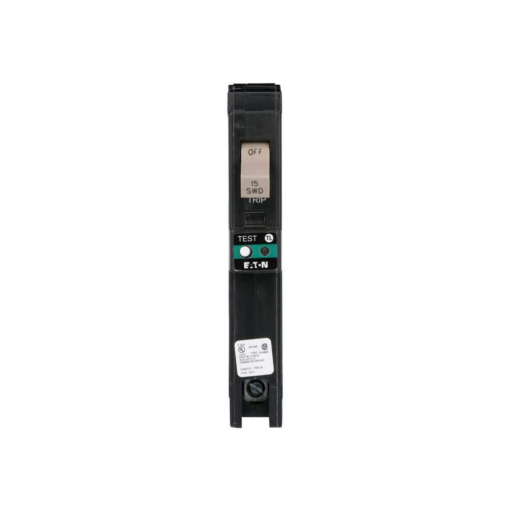 Eaton CH 15-Amp Single-Pole Plug-On Neutral AFCI Circuit Breaker