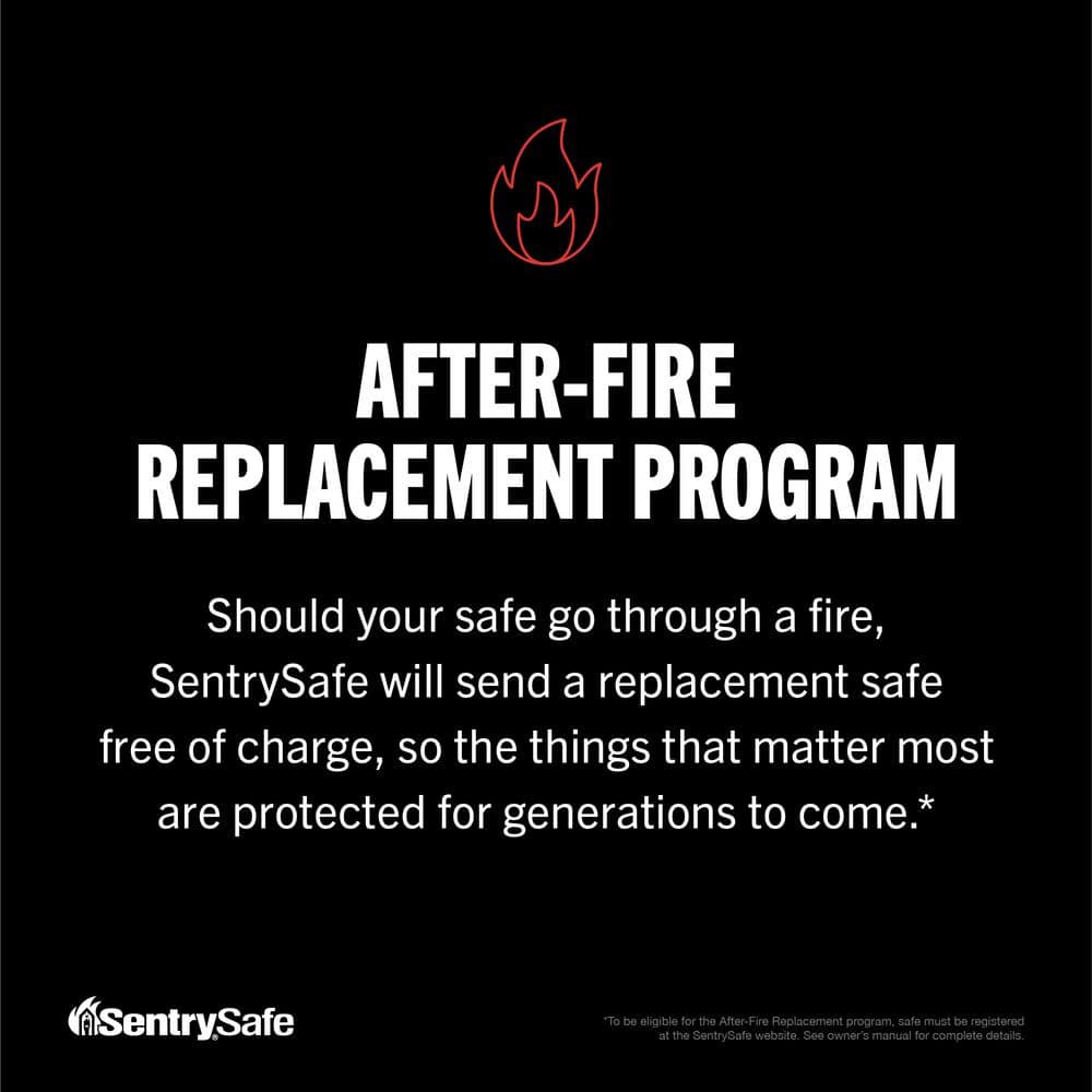 SentrySafe 2.0 cu. ft. Black Digital Fire and Water Safe