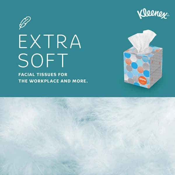 Kleenex Anti-Viral Cube Facial Tissue (68-Count) KCC21286 - The