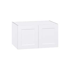 Wallace Painted Warm White Shaker Assembled Deep Wall Bridge Kitchen Cabinet (36 in. W x 20 in. H x 24 in. D)