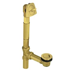 Clearflo 1-1/2 in. Adjustable Pop-Up Drain in Vibrant Polished Brass
