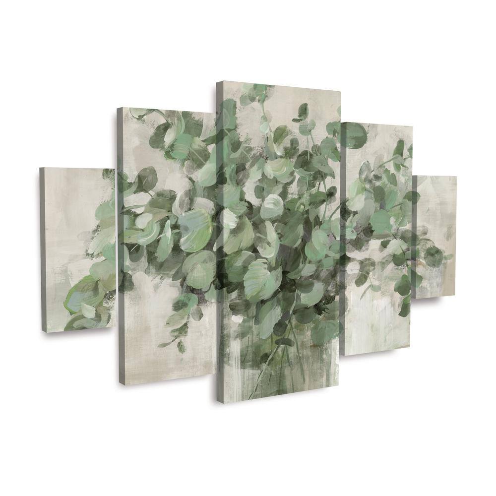 Danhui Nai Scented Eucalyptus Neutral 5-Piece Canvas Wall Art Set