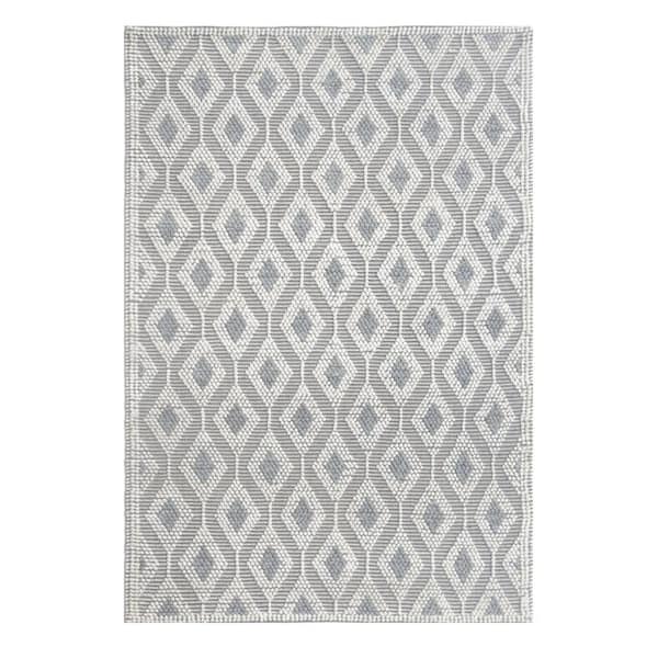Renewed 9 ft. x 13 ft. Sky Trellis Upcycled Handwoven Area Rug