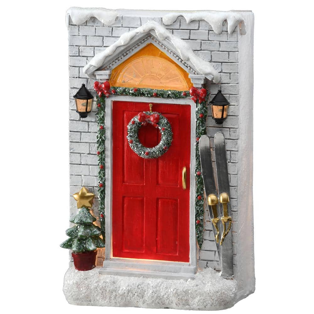National Tree Company Pre-lit 10 in. House
