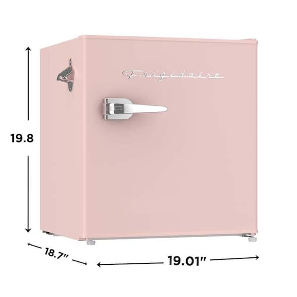 1.6 cu ft Mini Refrigerator in Coral with Freezer