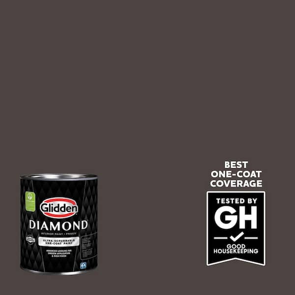 Glidden Diamond 1 qt. Phantom Mist PPG1002-7 Satin Interior Paint with Primer