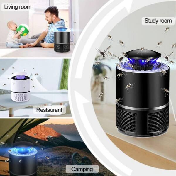 Xhy Bug Zapper 2 Pack 4200V Electric Mosquito Zapper Waterproof Lamps With 7 7ft Cord Outdoor Indoor Insect Fly Trap Killer For Home Patio Backyard