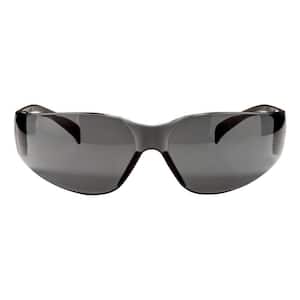 Gray Frame with Gray Scratch Resistant Lenses Outdoor Safety Glasses