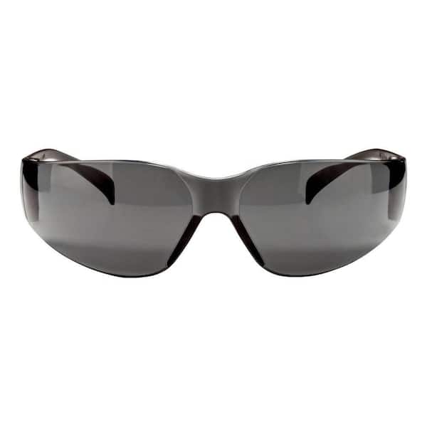 3M Gray Frame with Gray Scratch Resistant Lenses Outdoor Safety Glasses
